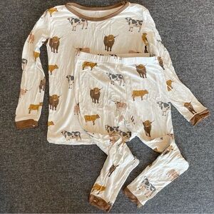 Kyte Baby Pajama Set in Moo